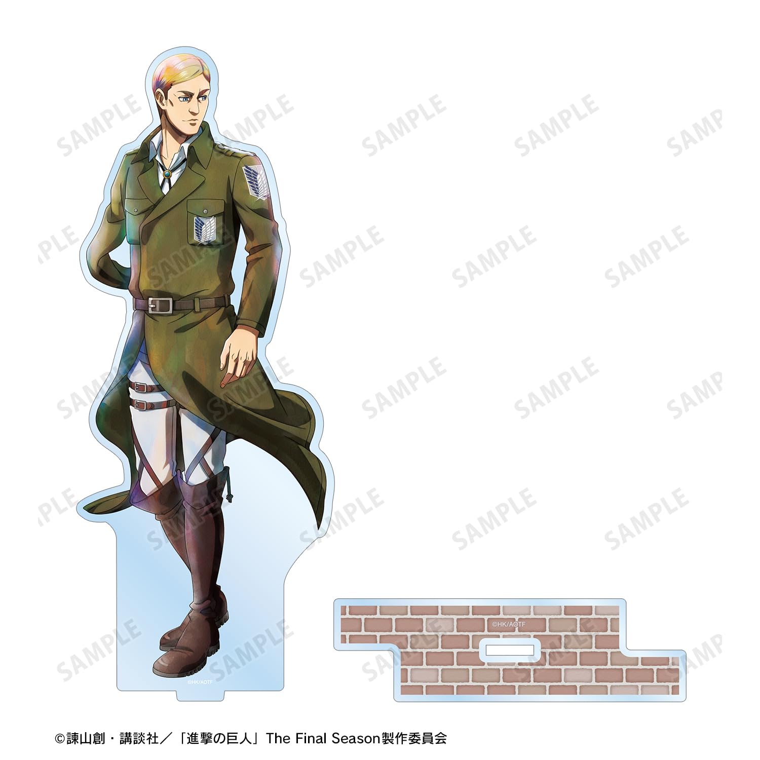 Amazon.co.jp: 進撃の巨人 描き下ろし エルヴィン 冬の歩み 着彩ver