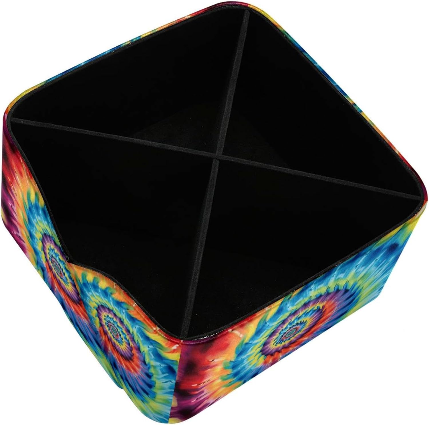 Office Desk Accessories,Desktop Organizer,Office Organizer,1-Pc,Bright Watercolor Tie Dye