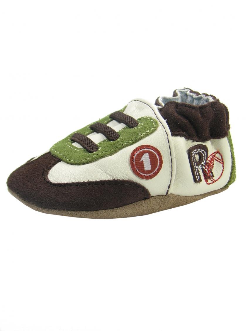 Robeez Athletic All Star Sport Infant Soft Sole Leather Baby Boy Sneakers by Robeez