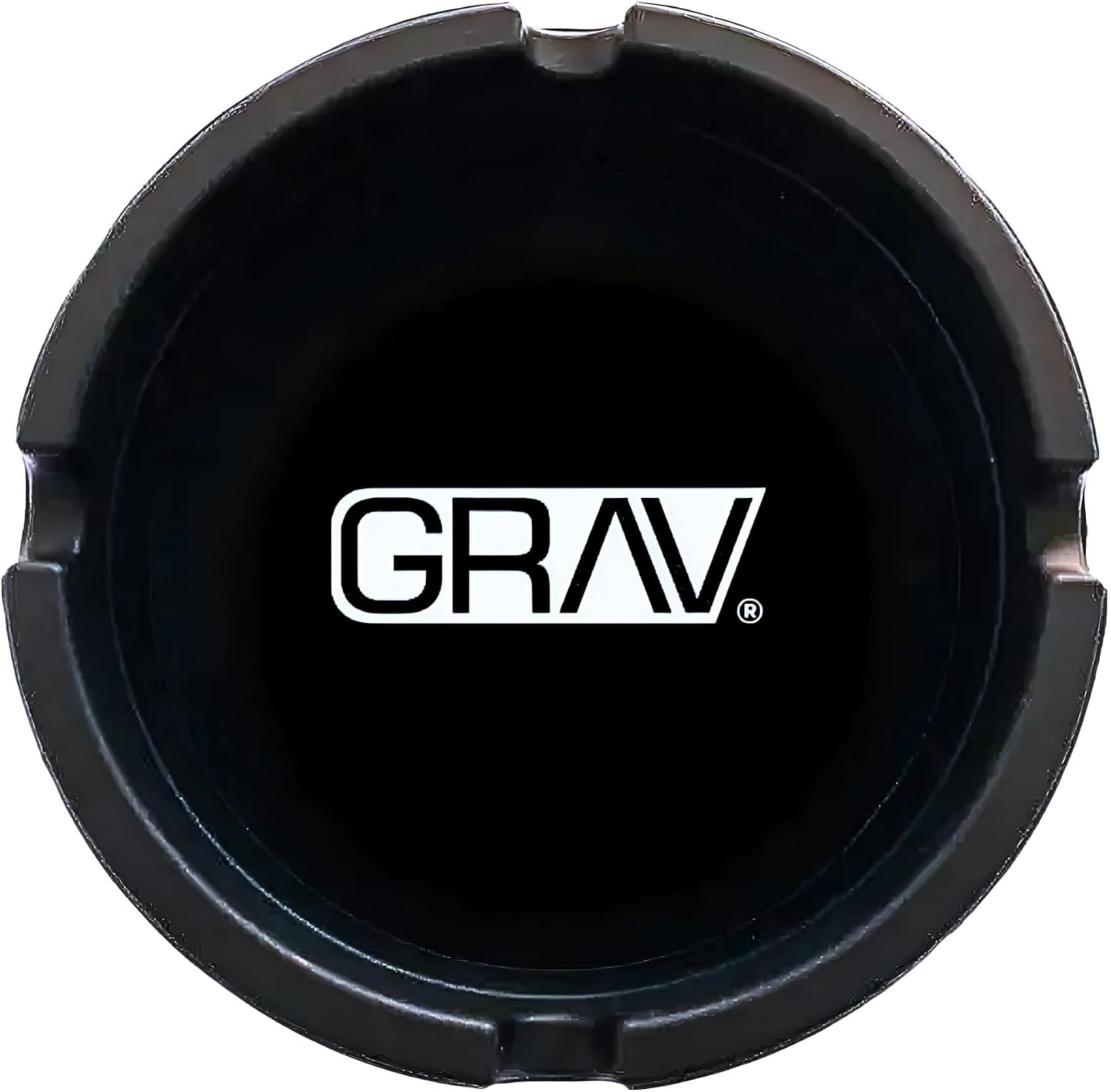 GRAV Black Silicone Ashtray