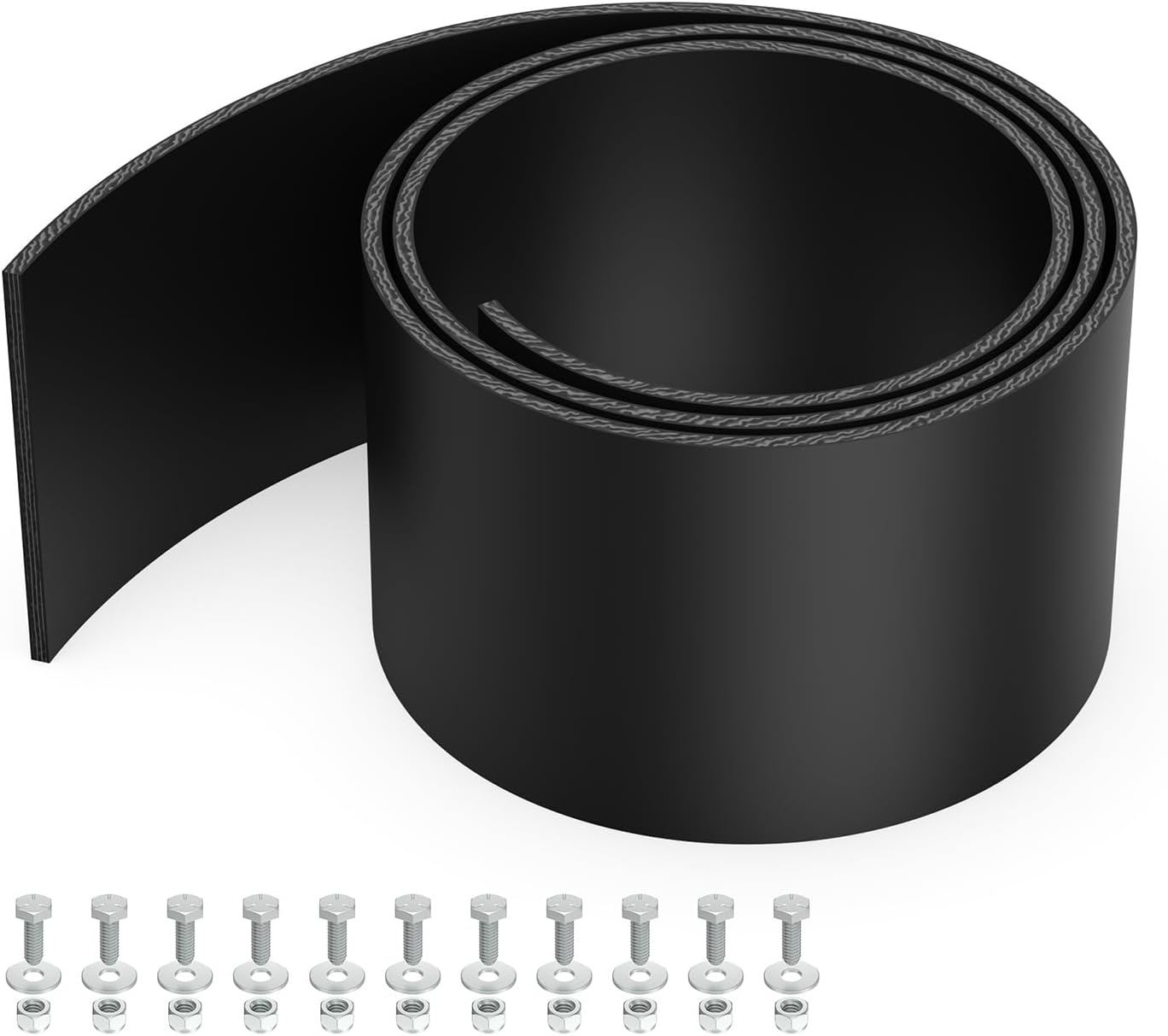 PalpitateC 72" Rubber Snow Plow Flap Compatible with Kolpin Universal Snow Plow Blade Flap, ATV Quad 4-Wheeler UTV Side by Side - 10-0190