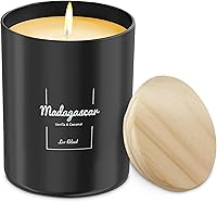 Vista 8 de Velas perfumadas de pino, bergamota y madera de cedro (valle de Yosemite), velas de soja natural, regalos para mujeres y hombres, vertidas a mano