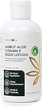 Trulysage Amrut Aloe Vitamin E Body Lotion | 24-Hour Hydration & Skin Repair | Lightweight & Non-Greasy | Aloe Vera & Vitamin E | 200ml