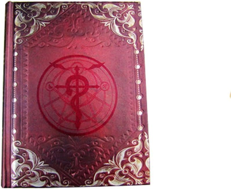 Fullmetal Alchemist Magic Notebook Cosplay Hardcover Magic Cover Diary Journal Notebook Unknown Binding
