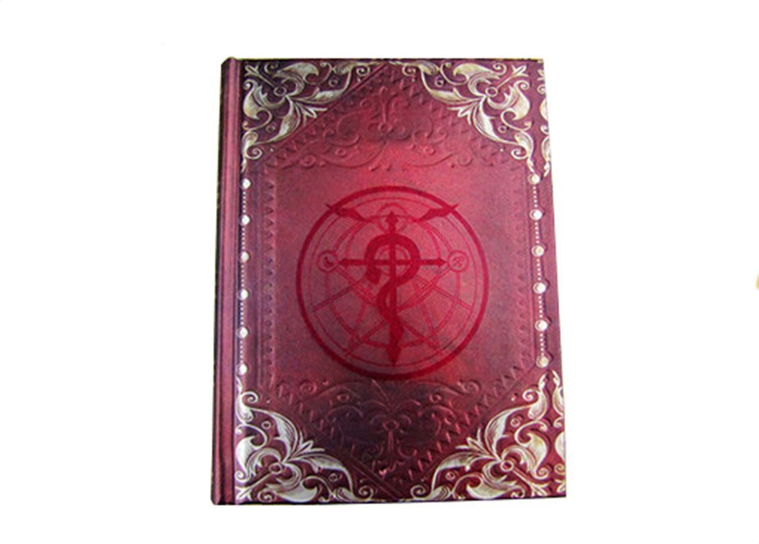 Fullmetal Alchemist Magic Notebook Cosplay Hardcover Magic Cover Diary Journal Notebook Unknown Binding