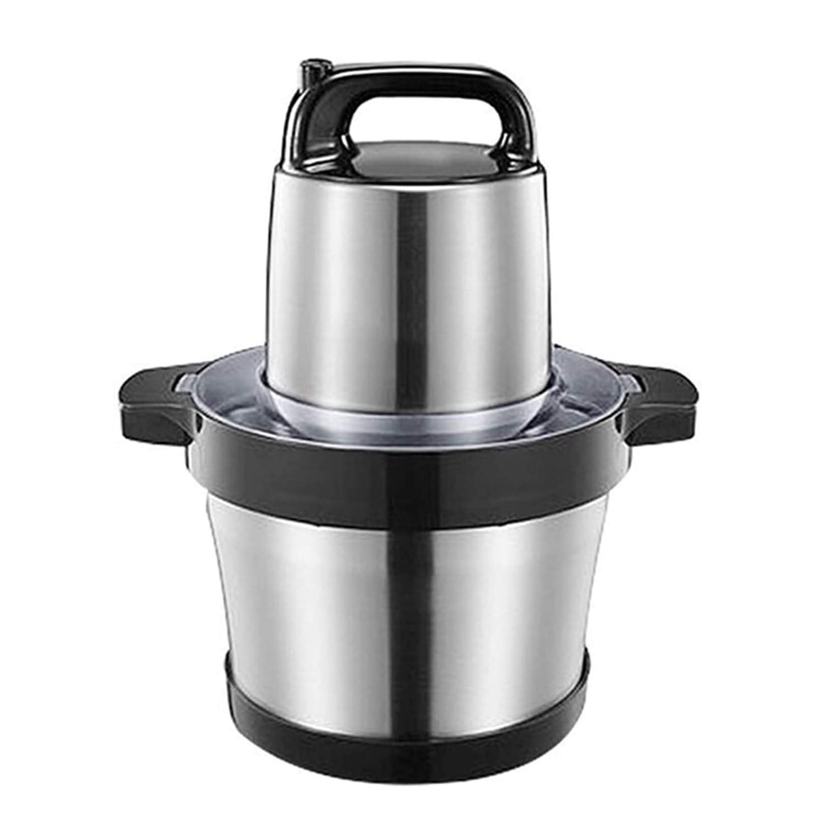 Generico Tritacarne Domestico da 6 Litri, Robot da Cucina Elettrico, tritacarne da banco in Acciaio Inox con 4 Lame, tritacarne e tritacarne, tritacarne Elettrico