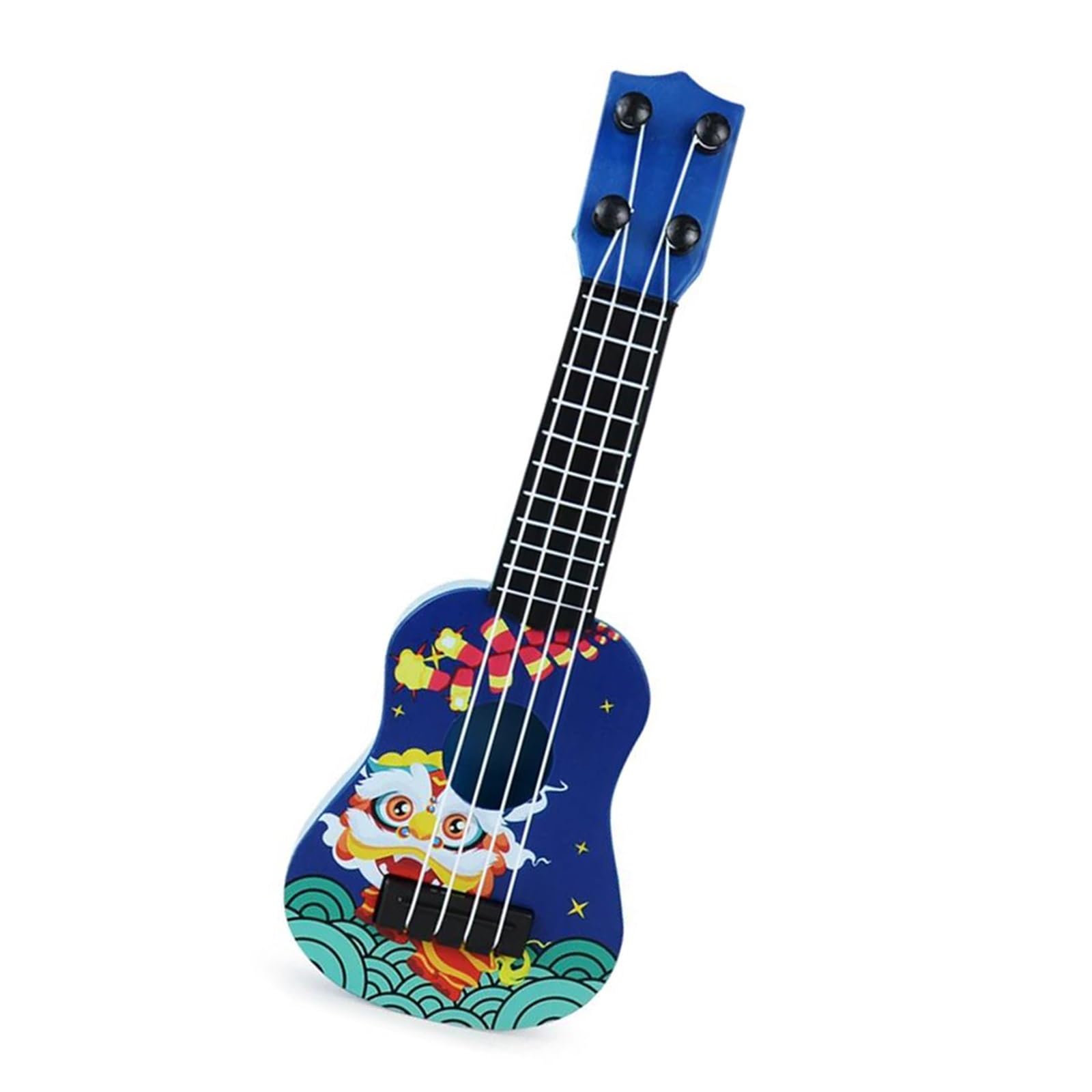 Plastikowy 4 strunowy Ukulele Z ABS Grywalny Instrument Gitarowy Początkujący Ukulele