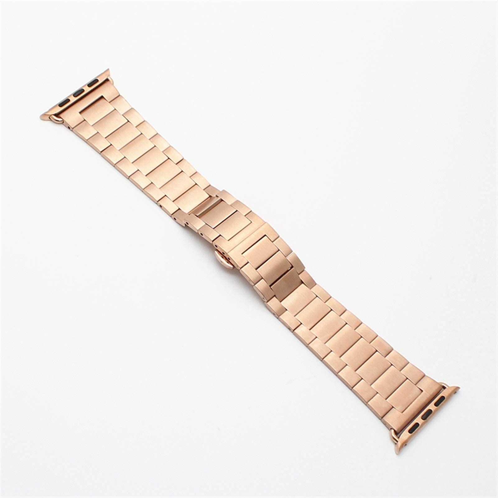 Pasek do zegarka 38 mm 42 mm Srebrny Złoty Męski ze stalą nierdzewną