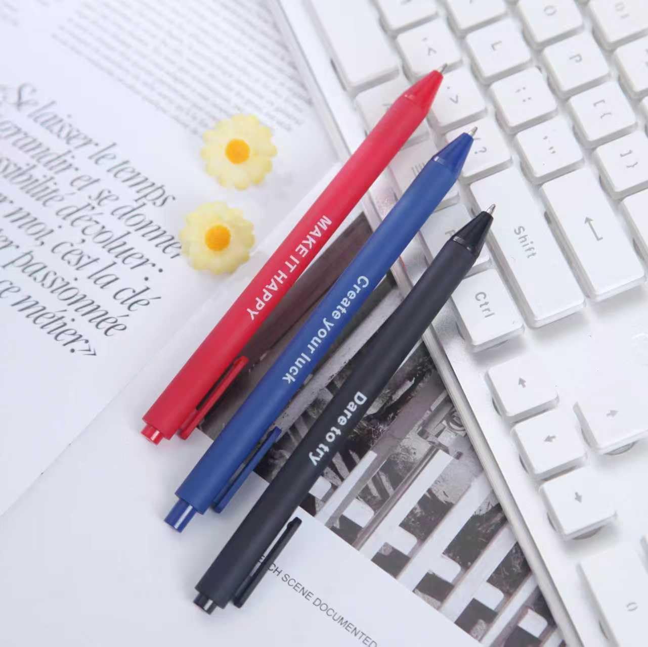 14 Pack Inspirational Ballpoint Pens with Uplifting Quotes - Black Ink Motivational Pens for School, Office, Classroom Supplies, Teacher & Student Appreciation(14 Unique Designs) - Image 3