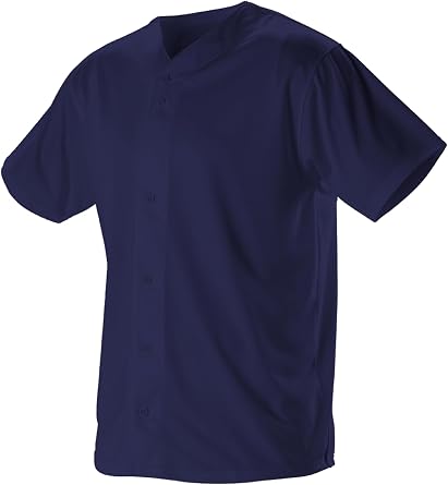 Alleson Athletic Boys Full Button Baseball Jersey