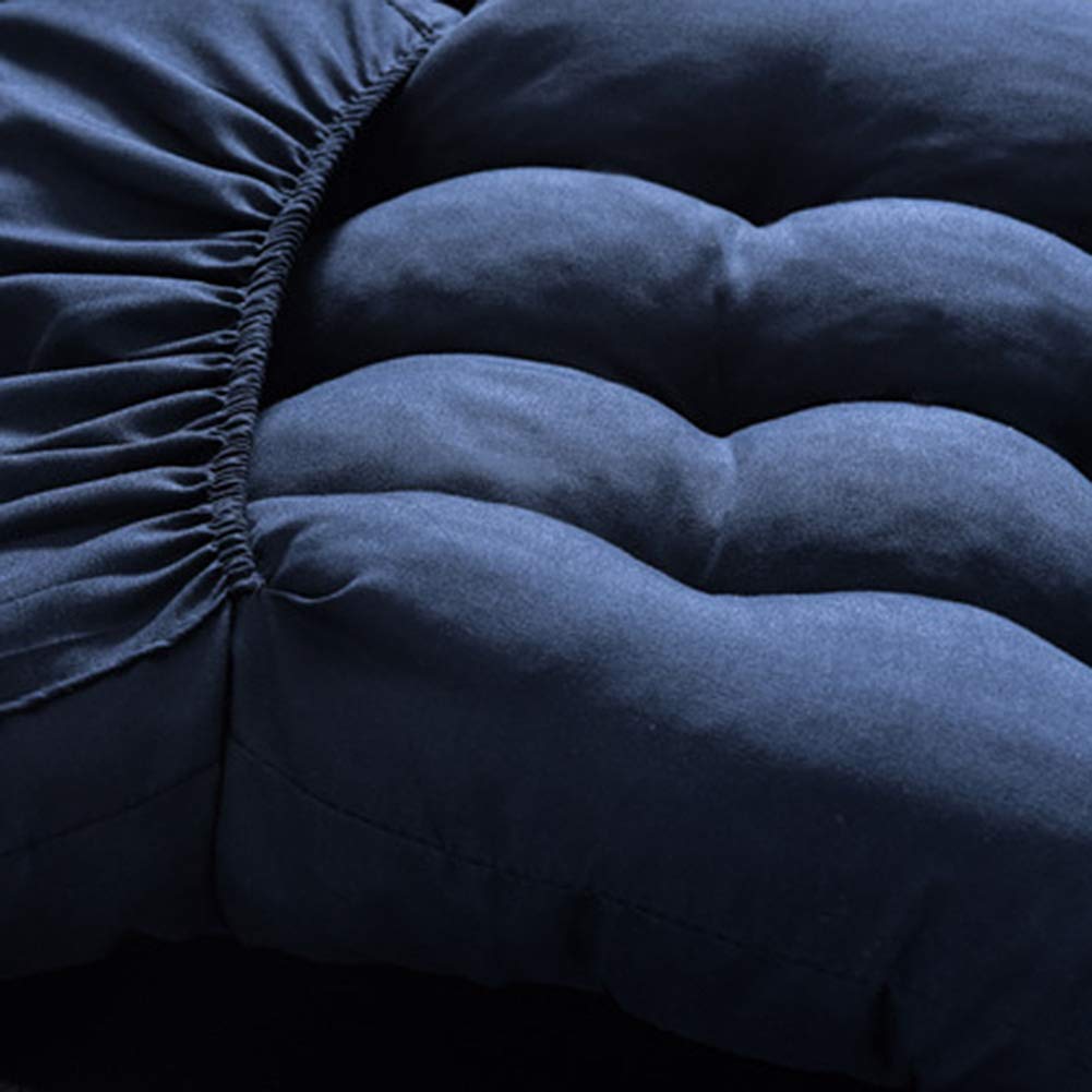 Atyhao Cuscini per Lettini Prendisole, Cuscini per Lettini Prendisole da Giardino Spessi di Ricambio, Cuscino per Sdraio per Chaise Longue Reclinabile da Giardino per Esterni (Blu