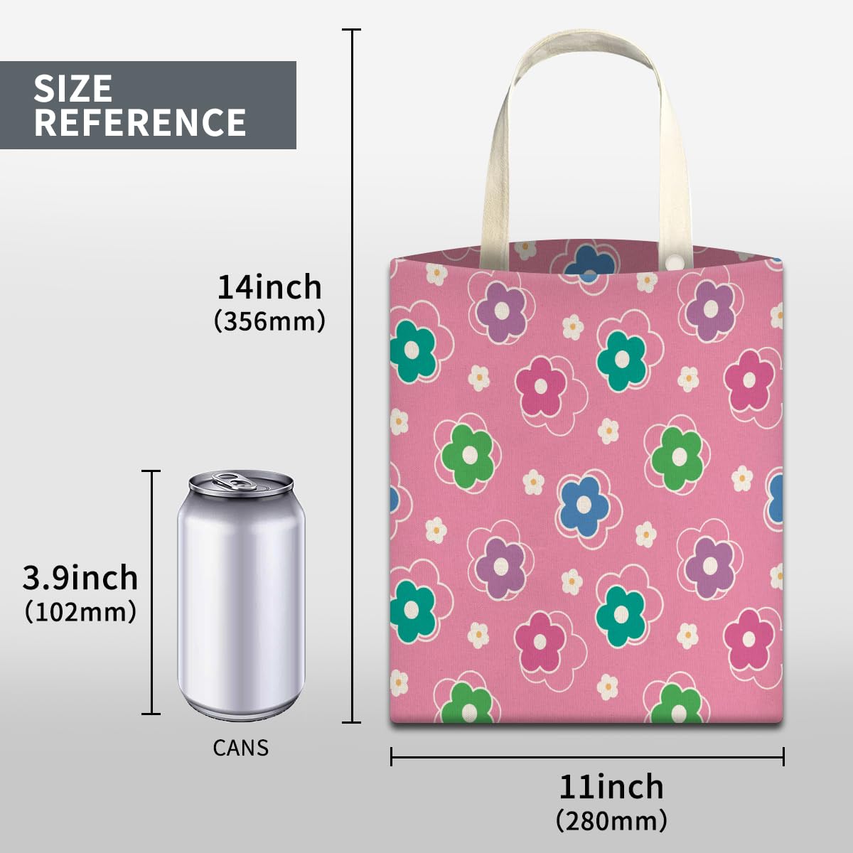 Car Garbage Can, Car Trash Bag, Car Garbage Bag, Hanging Car Pink Green Flower