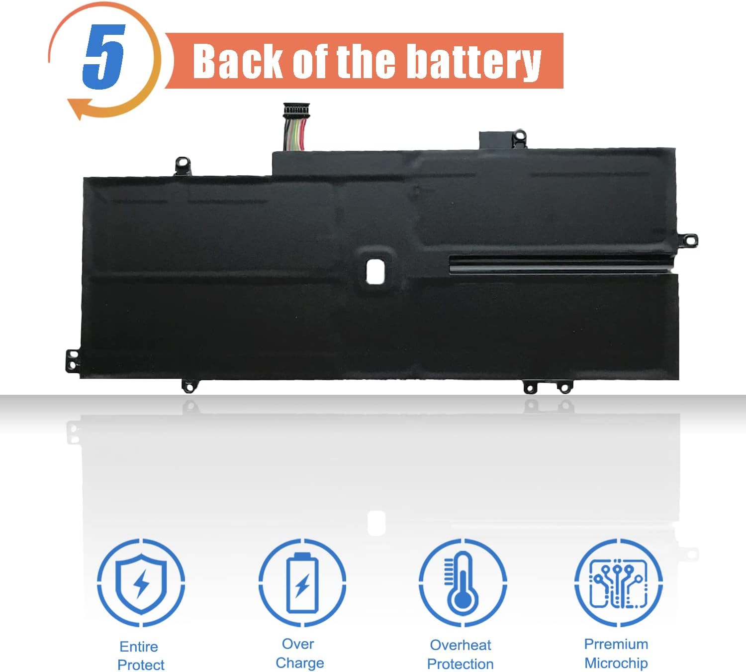 ASODI L18C4P71 L18M4P72 Laptop Battery Compatible with Lenovo ThinkPad X1 Yoga 4th 5th Gen / X1 Carbon 7th Gen 8th Gen Series L18L4P71 02DL004 02DL005 02DL006 SB10K97642 SB10K97643 51Wh