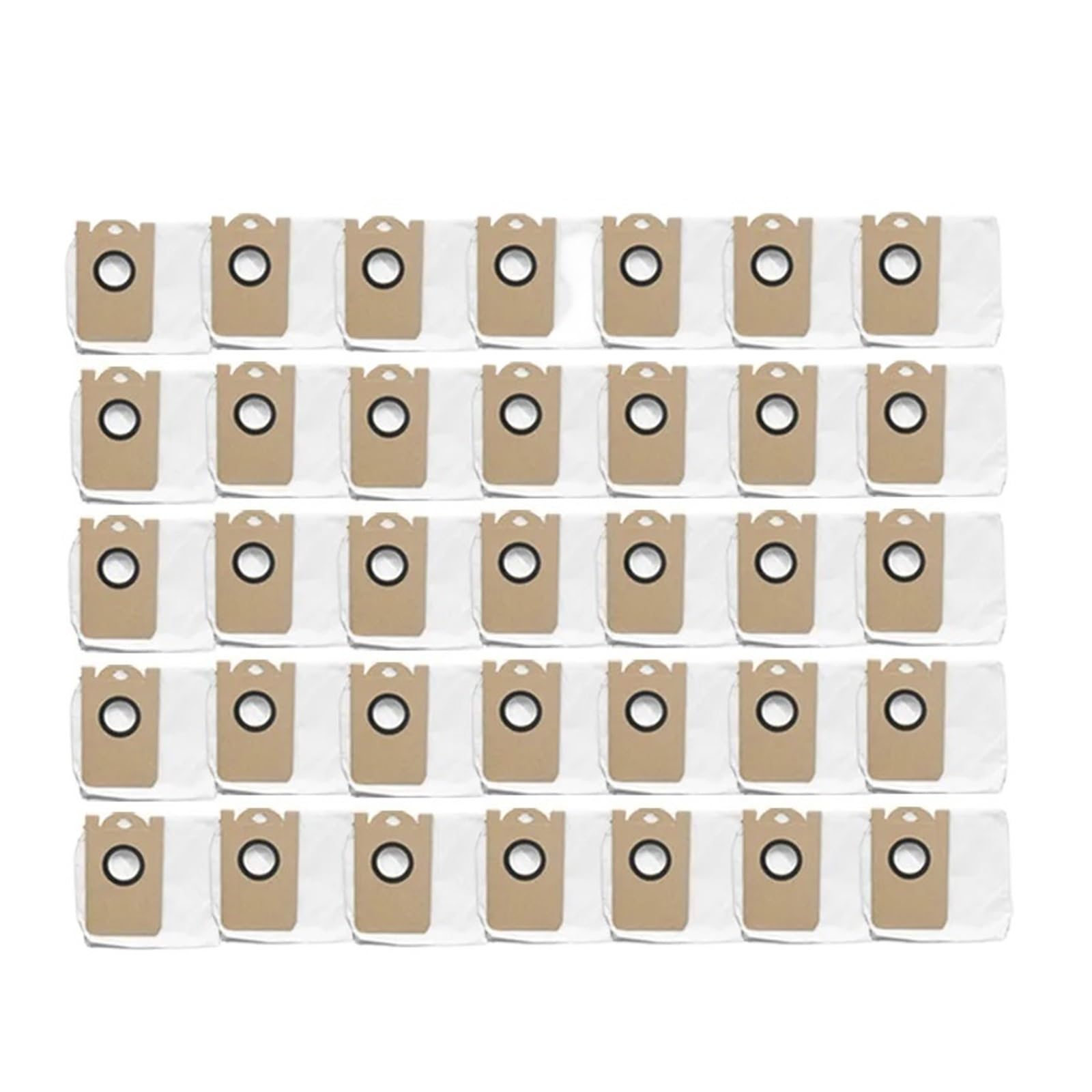Vacuum Cleaner Spare Accessory Replacement，Compatible For Proscenic M7 Pro / M8 Pro/Compatible For ELARI Smartbot Ultimate Dust Bag Replacement Part (Color : 35PCS)