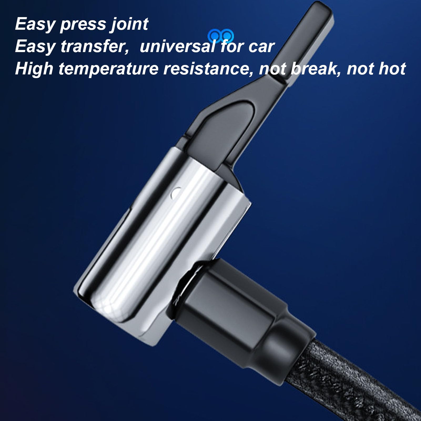 Cocoarm Inflador de Neumáticos Portátil Inflador de Neumáticos Inalámbrico 150 PSI 3600 MAh Batería de Litio 18 L Min Inflado Rápido con Luz para Viajes por Carretera en Coche, Bicicleta, Motocicleta