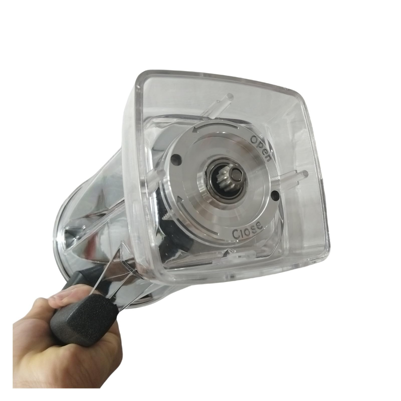 2L 64oz Exprimidor Licuadora Jarra Taza Tapa Hoja Piezas Reemplazo Contenedor Transparente, (Compatible For Vitamix)