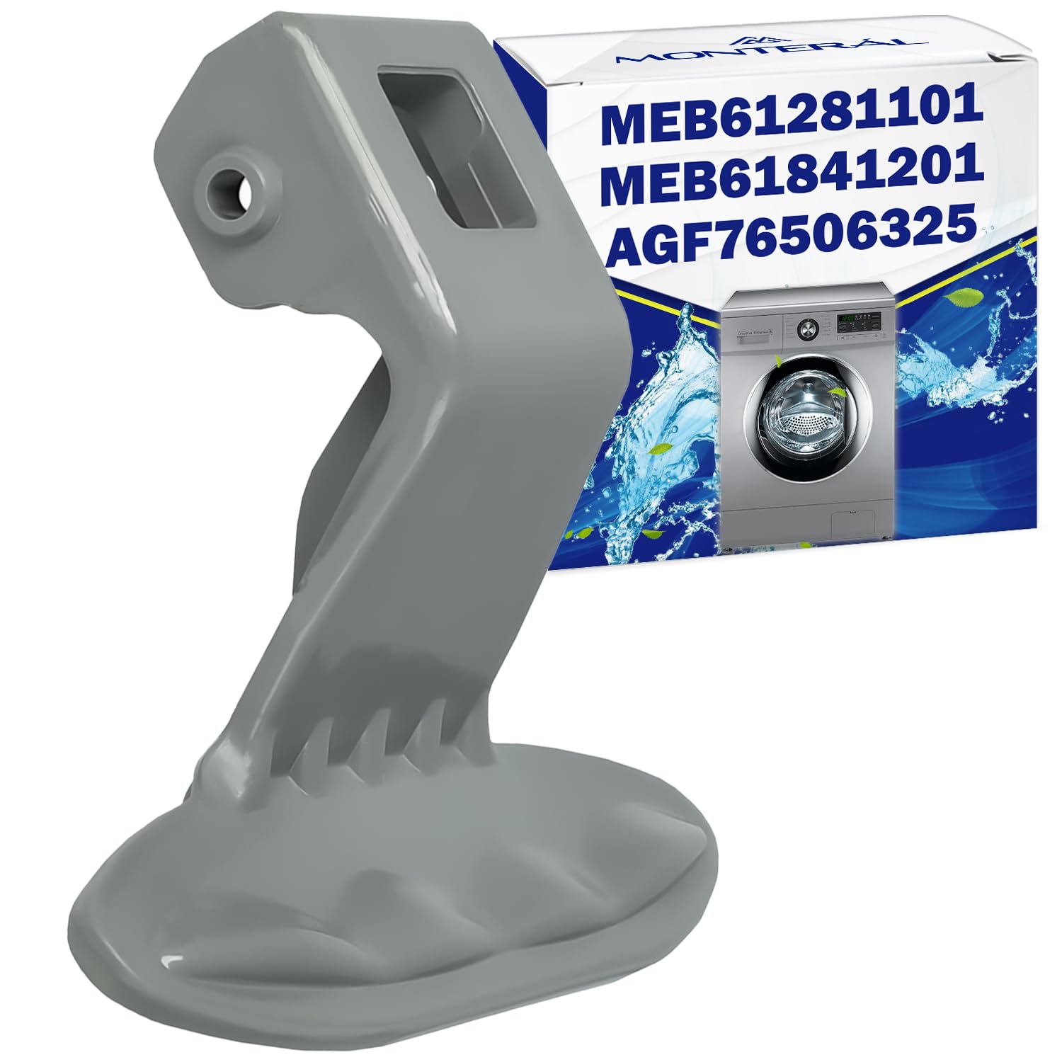 Lg Maniglia Oblò Chiusura Lavatrice Meb61281101 - Originale - Foto 5