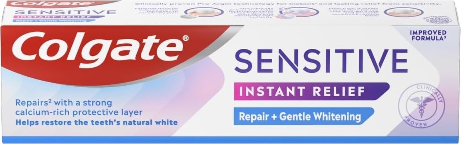 Colgate Sensitive Instant Relief Whitening Toothpaste 75ml
