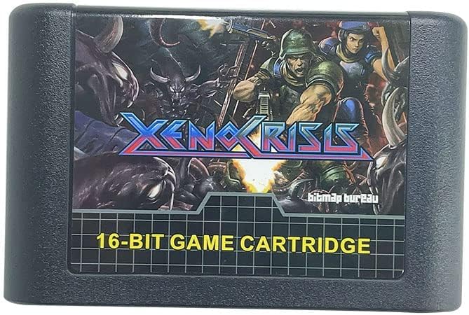 Xenocrisis Game Cartridge 16 bit Game Card for Sega Mega Drive Genesis Console (Reproduction)