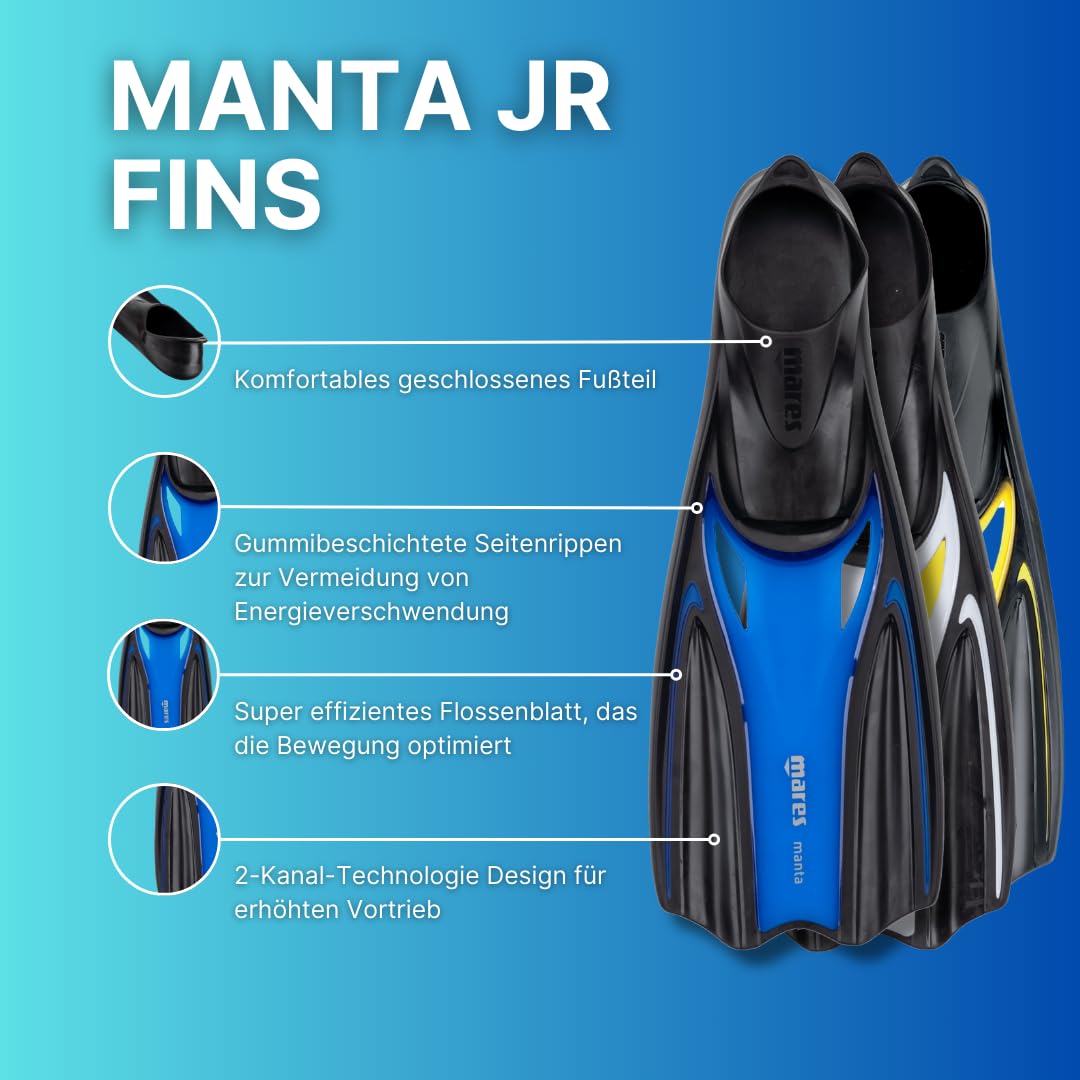 Mares Manta Jr. - Aletas Unisex