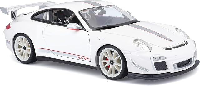Bburago 1:18 Scale Plus Porsche GTS RS 4.0 Model Car - Assorted Colours
