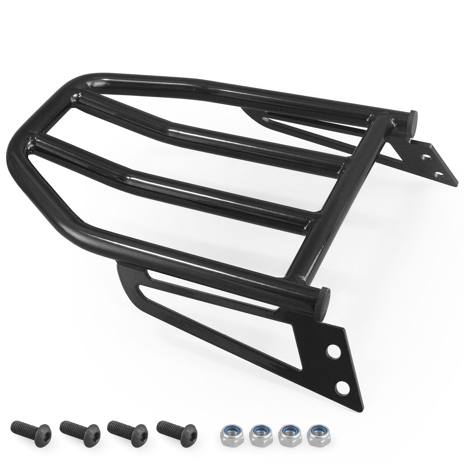 Snapklik.com : Harvards Chrome Rear Luggage Rack For Indian 2025 Super ...