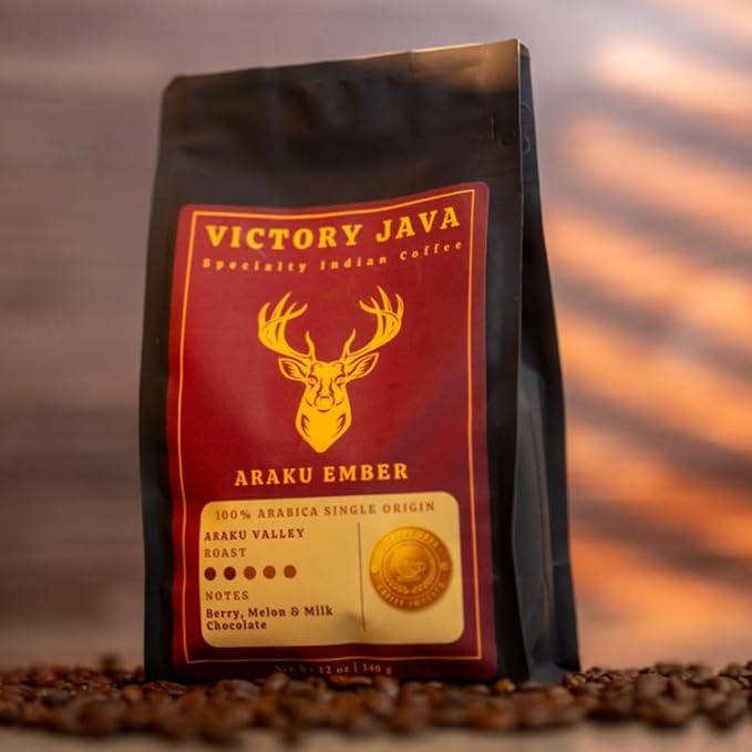 Café Araku Ember en Grano Arábica India 340g miniatura 3