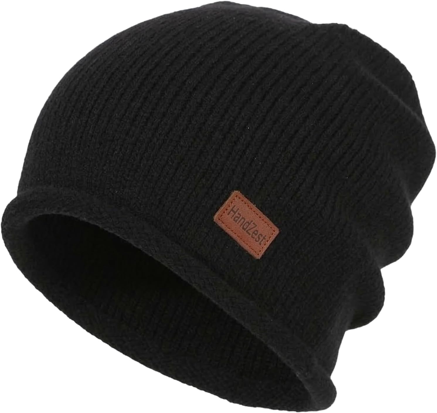 HandZest Unisex Loose Knit Beanie, Lightweight Breathable Spring Fall, Soft Stretchy Daily Outdoor, One Size Fits Most