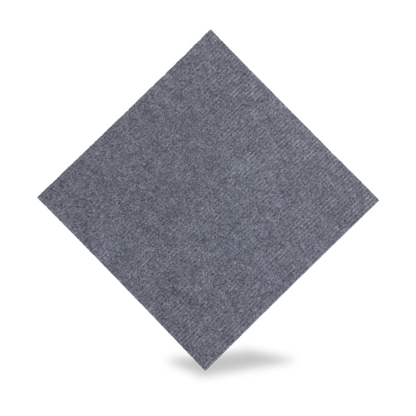 Hiseng Carpet Tiles Self Adhesive 30x30cm - 10/20/30 Pcs Carpet Floor Tiles Hardwearing Non-Slip Carpet Tiles Rugs Easy to Peel and Stick Flooring Covering for Living Room, Bedroom (10pc,Anthracite)