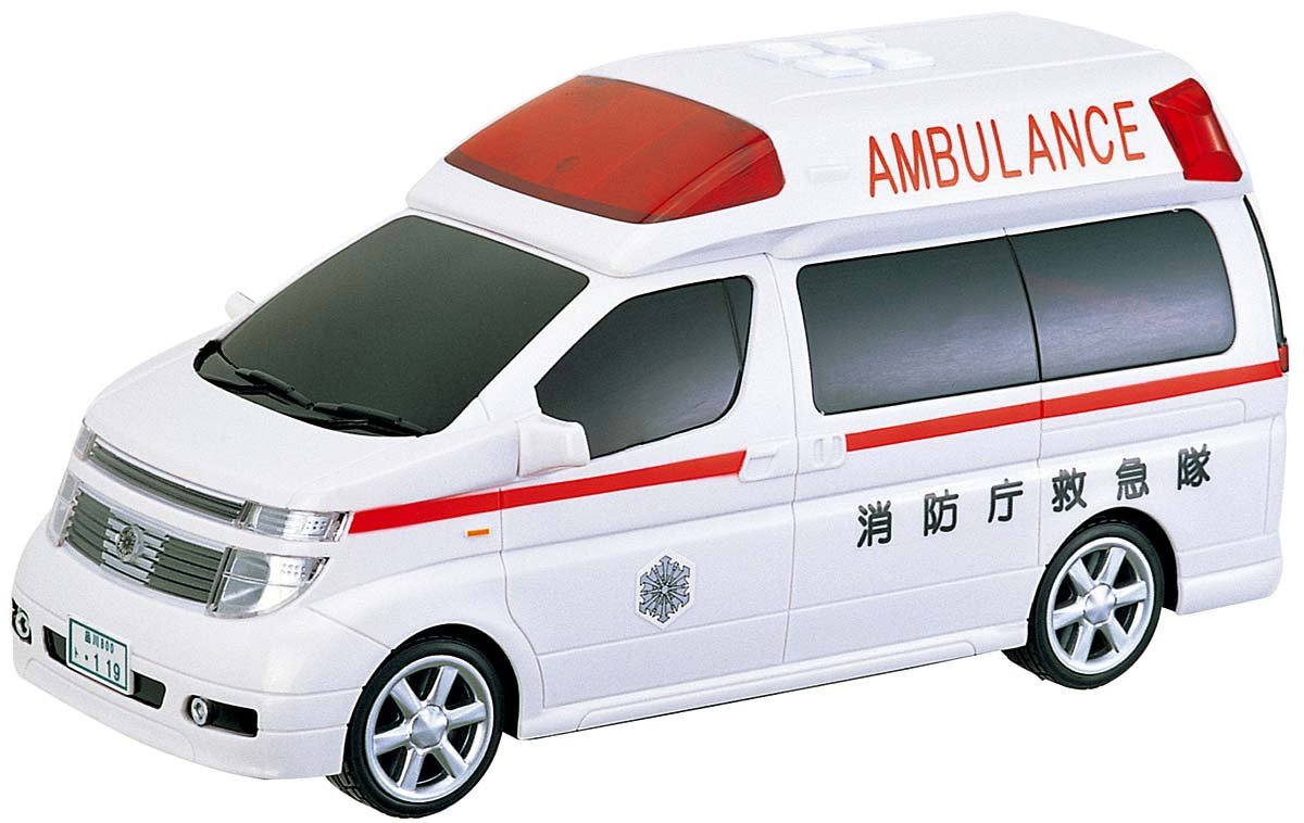 Amazon.co.jp: サウンド&フリクション エルグランド救急車 : おもちゃ