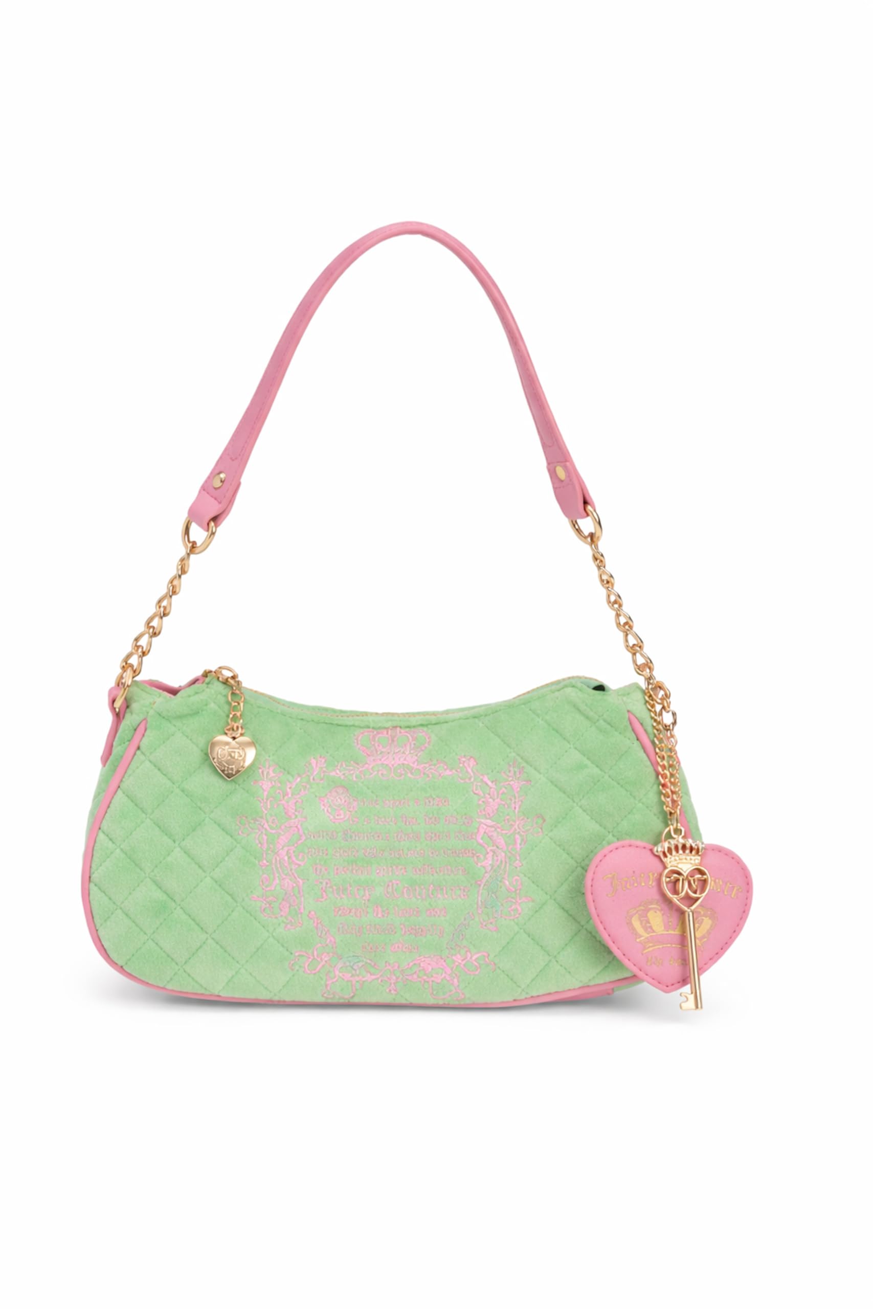 Juicy Couture Juicy Tale Quilted Shoulder Bag with Charms