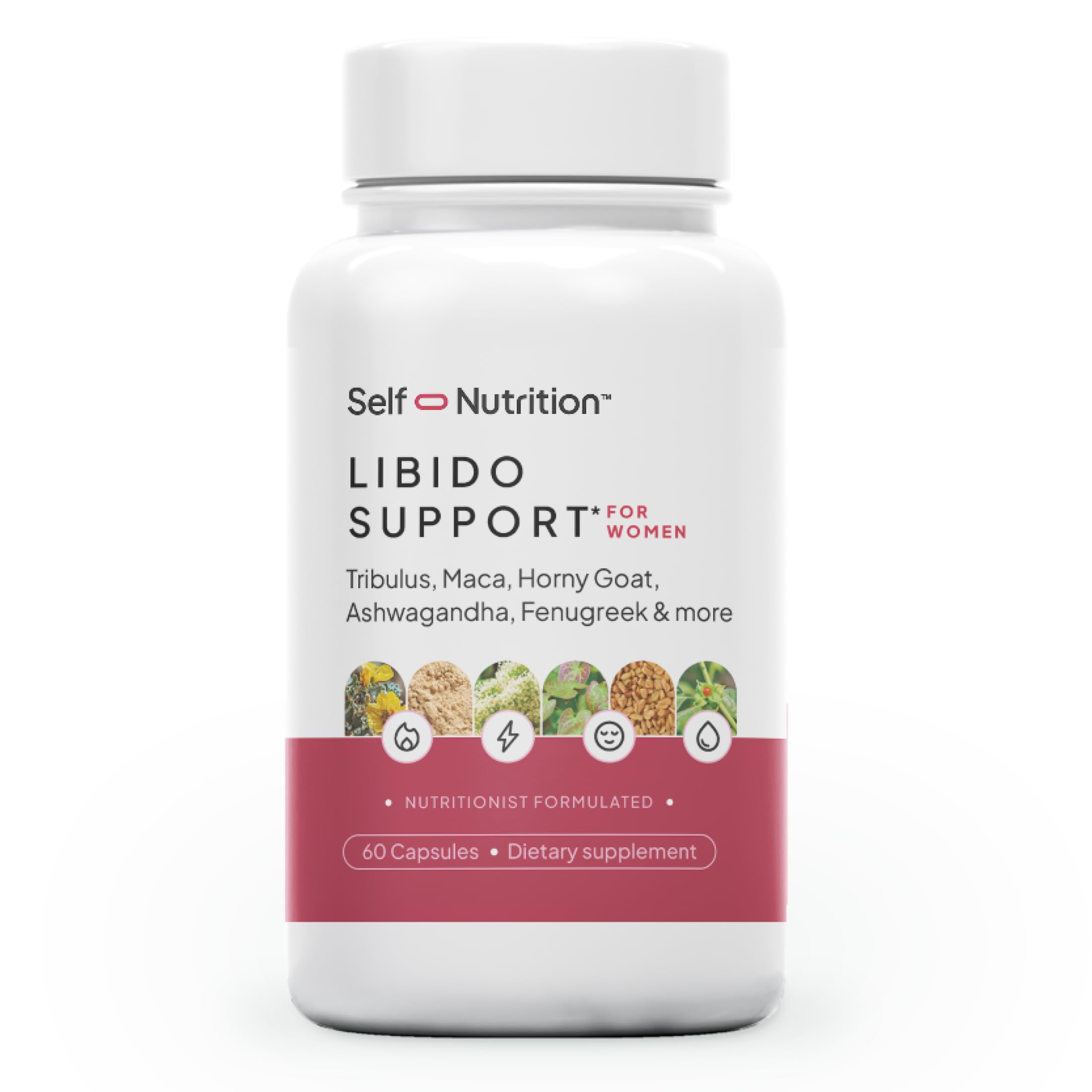 Libido Support for Women, Sensitivity & Desire, Libido Booster for Women with Horny Goat Weed, maca, tribulus, ashwagandha & More - Vegan, USA, Keto, Third-Party Testing - 60 Capsules.