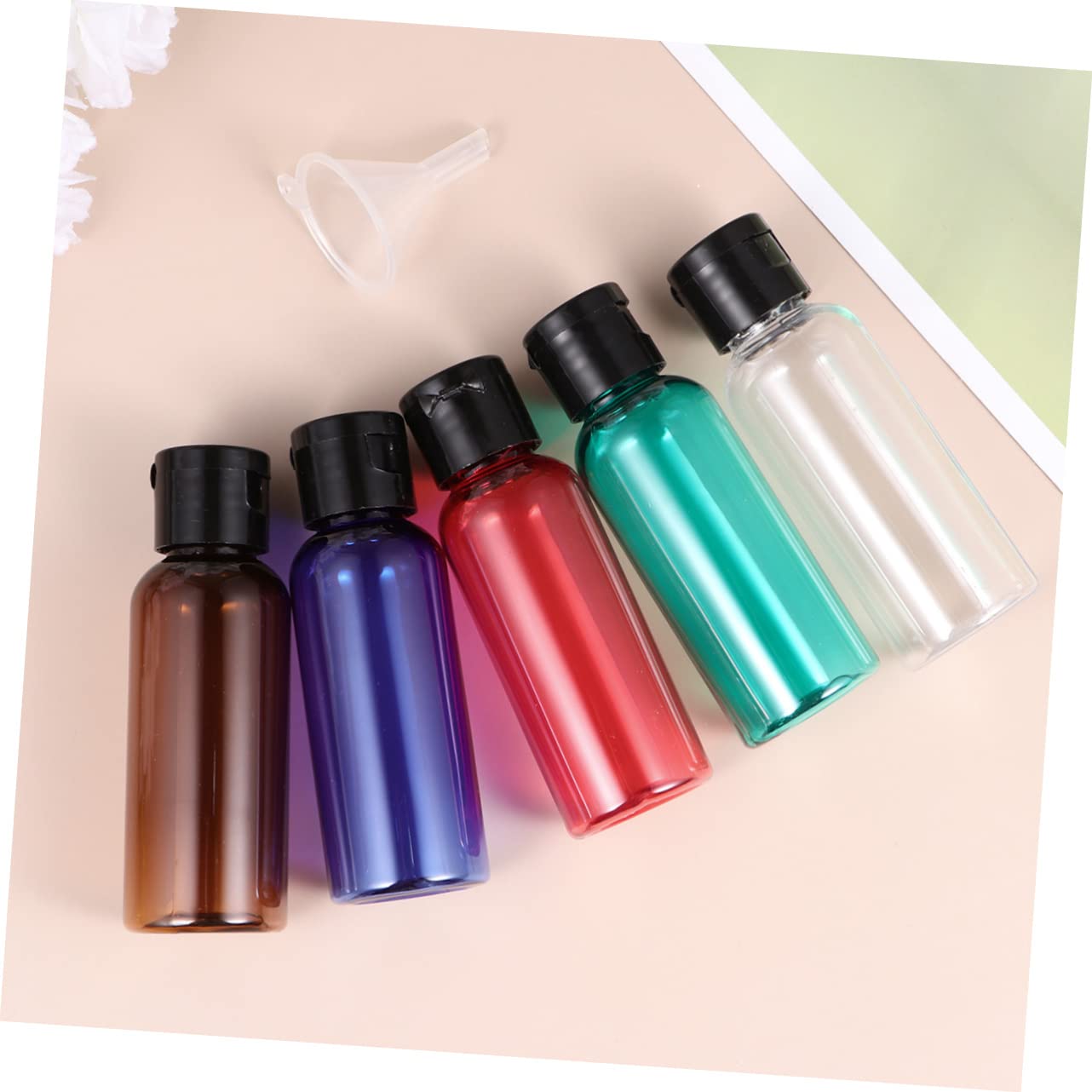Healeved 3 Set Di Flaconi Ricaricabili Da Viaggio Per Profumi Da 50 Ml Contenitori Da Viaggio Comprimibili Flaconi Secondari Per Dispenser Di Cosmetici 10 Pezzi*3