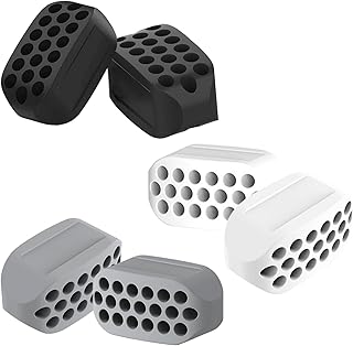 Jaw Exerciser for Men & Women (6pcs) Silicone Jaw Exerciser Tablets Jaw Exerciser Gum BPA Free Jawline Exerciser for Men Jaw Trainer & Jawline Shaper for All Level Users Slim and Tone Face