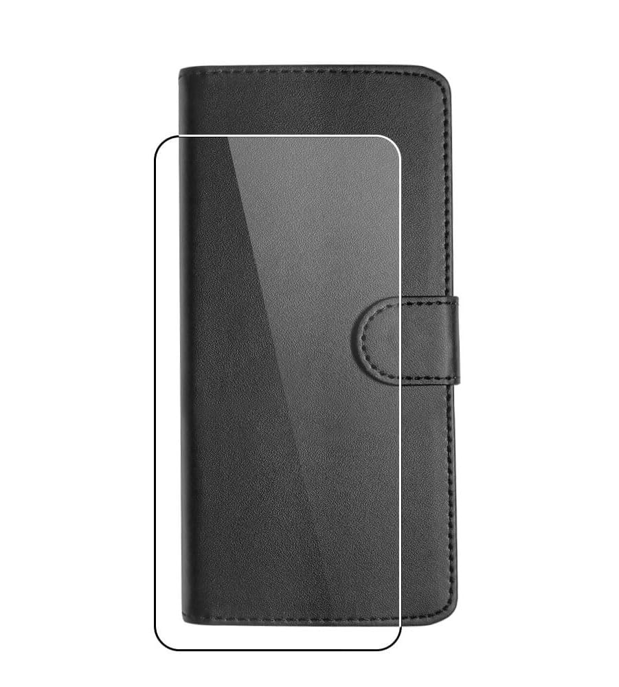 Cover Samsung S21 FE 5G Portafoglio Magnetico Pelle Marrone Stand