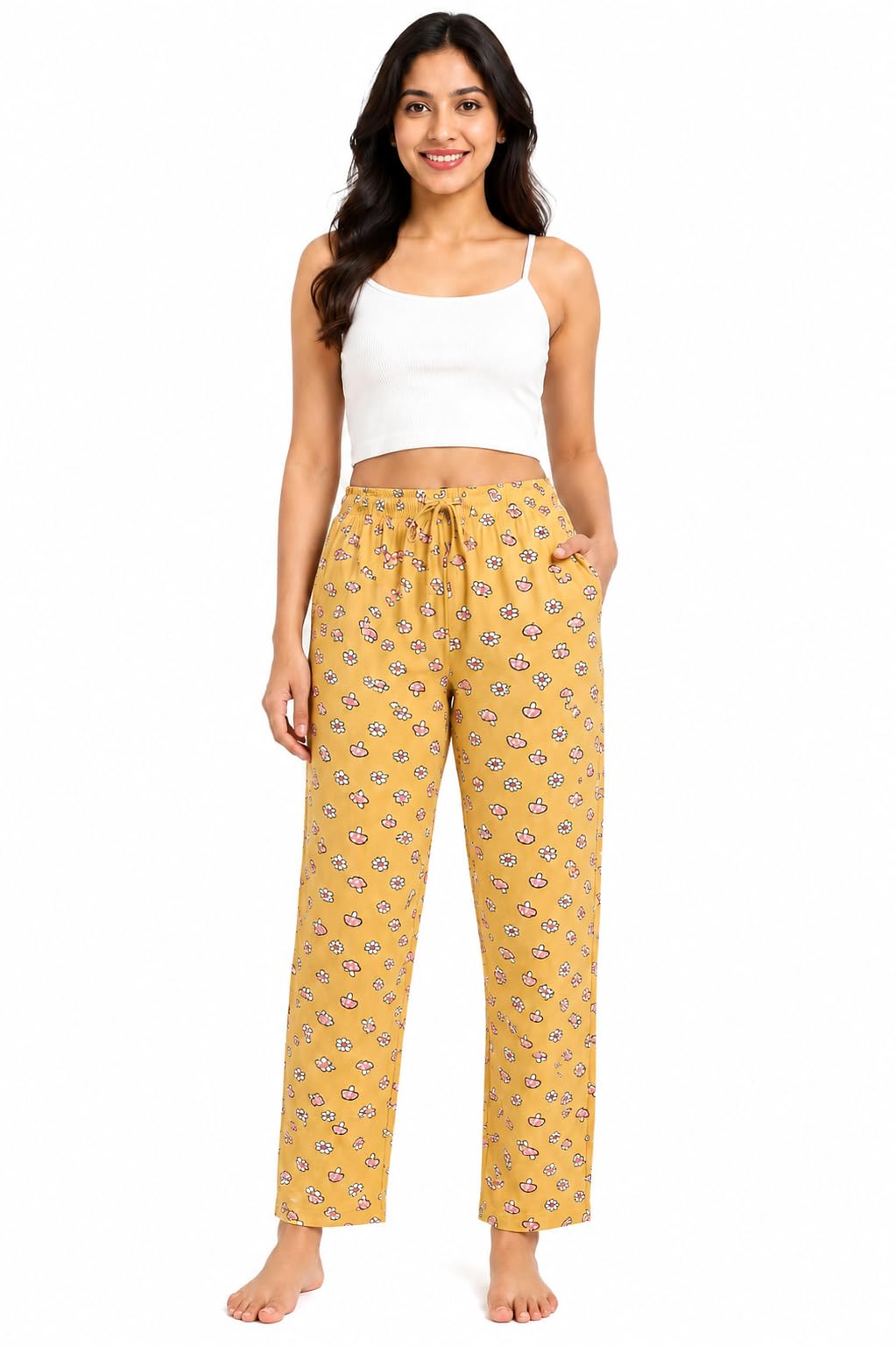 Women Pyjama Pants for Women Comfortable Lounge Wear Nightwear Pajama Bottoms-image-17