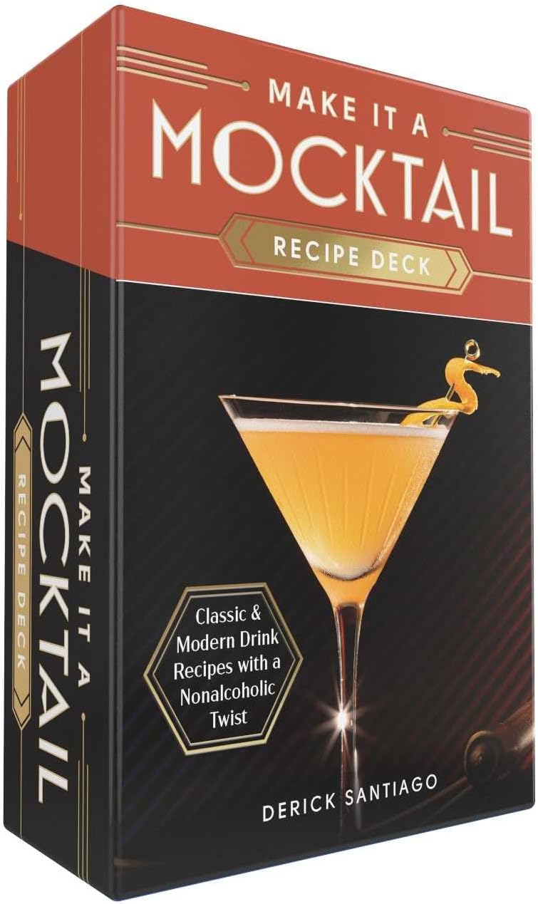 Make It a Mocktail Recipe Deck: Classic & Modern Drink Recipes with a Nonalcoholic Twist