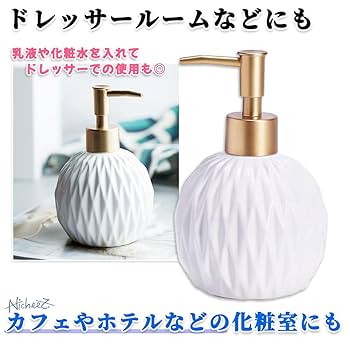 ★激レア希少！1900s★ NY ソープディスペンサー 陶器 絞り器 セット ☆激レア希少！1900s☆ NY ソープディスペンサー 陶器 絞り器