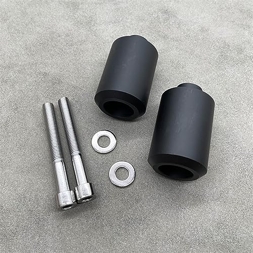 ByoBLu Motorrad Motor Zubehör Teile Sturzpads Fallende Crash-Protektoren Schwarz Kompatibel mit Yamaha YZF FZ6 FZ600 FAZER 2004-2008 (Color : Black, Size : A)
