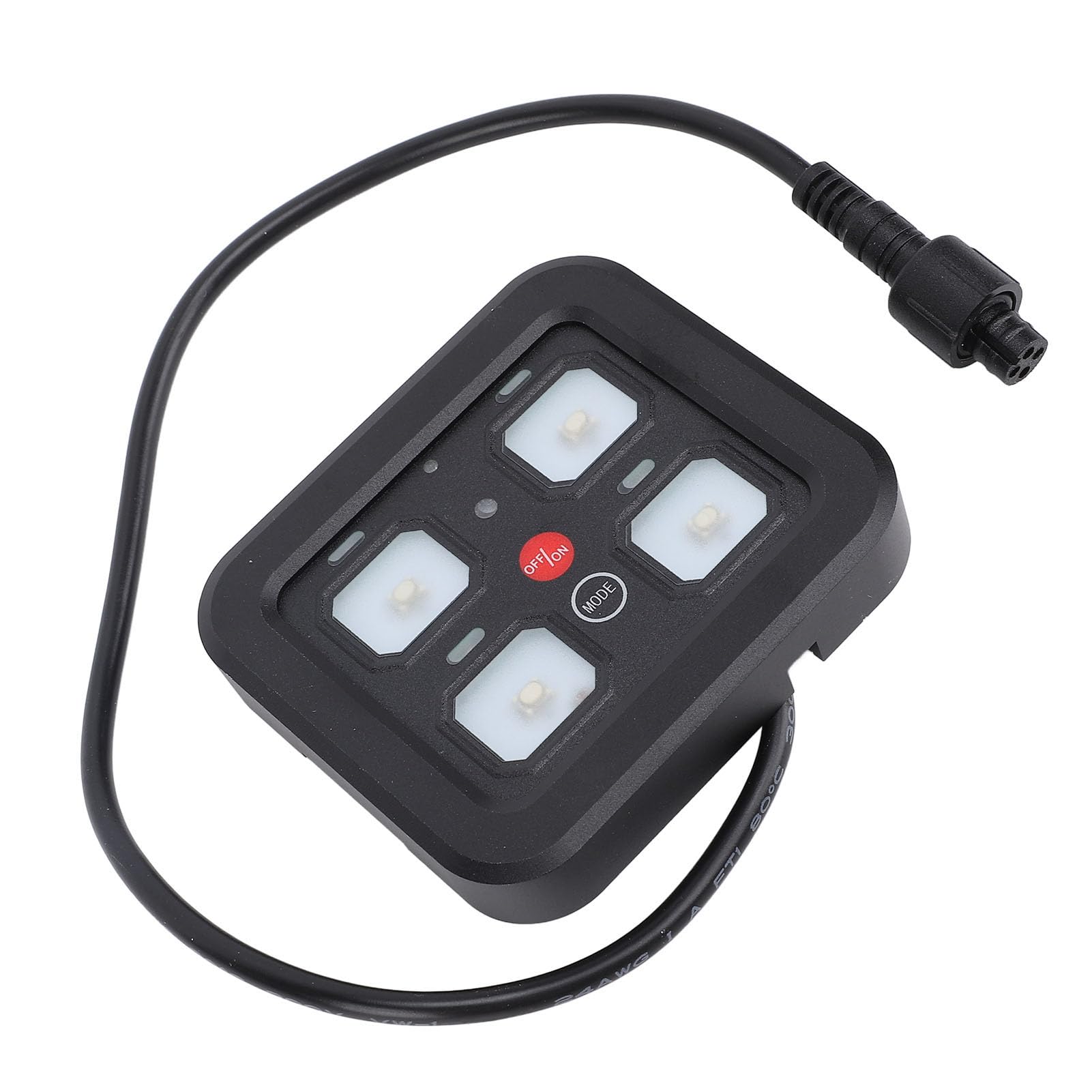 KIMISS 4 Panel Sterowania Przełącznikiem Gangu RGB Dimmable dla Ciężarówek Marine RV Off Road Pojazdy
