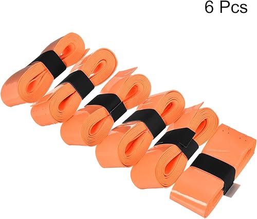 Miniatura 9 de PATIKIL Cinta de agarre para raqueta de tenis con agujero, PU Overgrip elástico antideslizante que absorbe el sudor para caña de pescar de bádminton