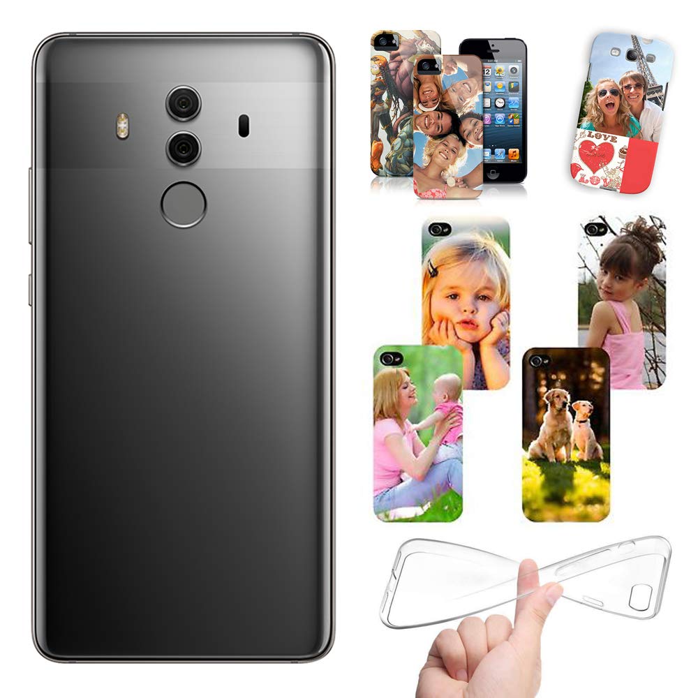 Stileitaliano Cover Personalizzata per Huawei Mate 10 Pro Morbida Personalizzabile con Foto e Testo Stampa HD Alta Risoluzione