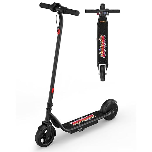 Maxshot Electric Scooter, 8.5" /10" /14" Tire, 16/19/22 Mph Top Speed, 12/16/21/27/28/49/50 Miles Long Range, Folding Escooter for Adults and Kids with Seat Bag, Dual Braking, Dual Suspension, App