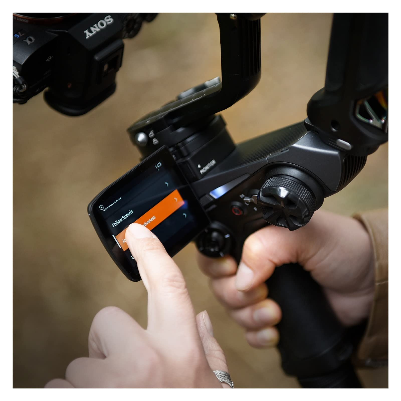 Ręczny stabilizator kamery Gimbal do aparatu DSLR Transmisja na żywo