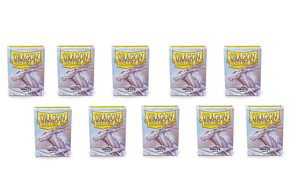 Amazon.co.jp: 10パック ドラゴンシールド マットホワイト 標準