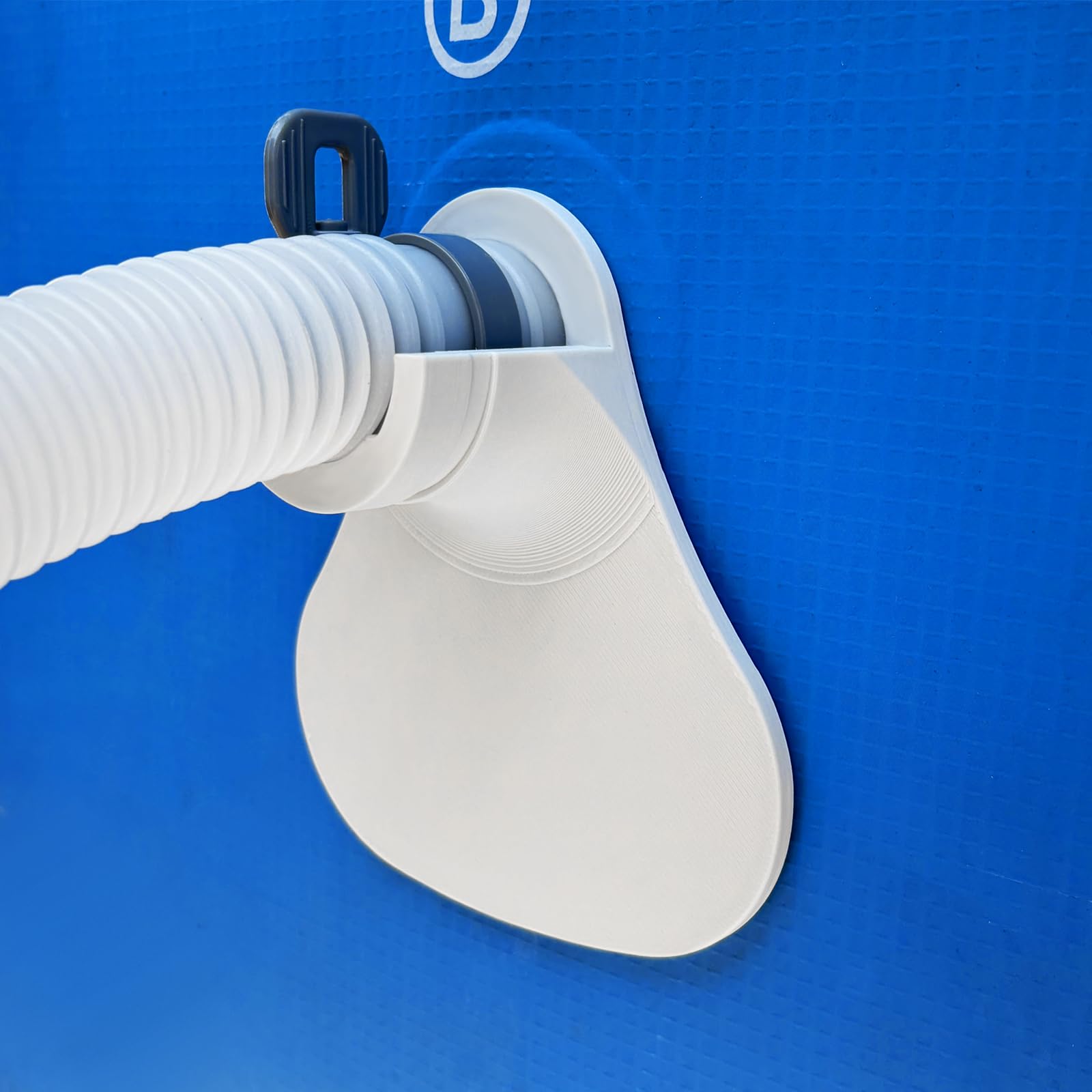 2x Podpora do Rur Basenu Ø32 mm | Uchwyt Wspornik do Węża Intex Bestway | Stabilizator Rur Basenowych | Szybki Montaż | Odporność na Warunki Atmosferyczne