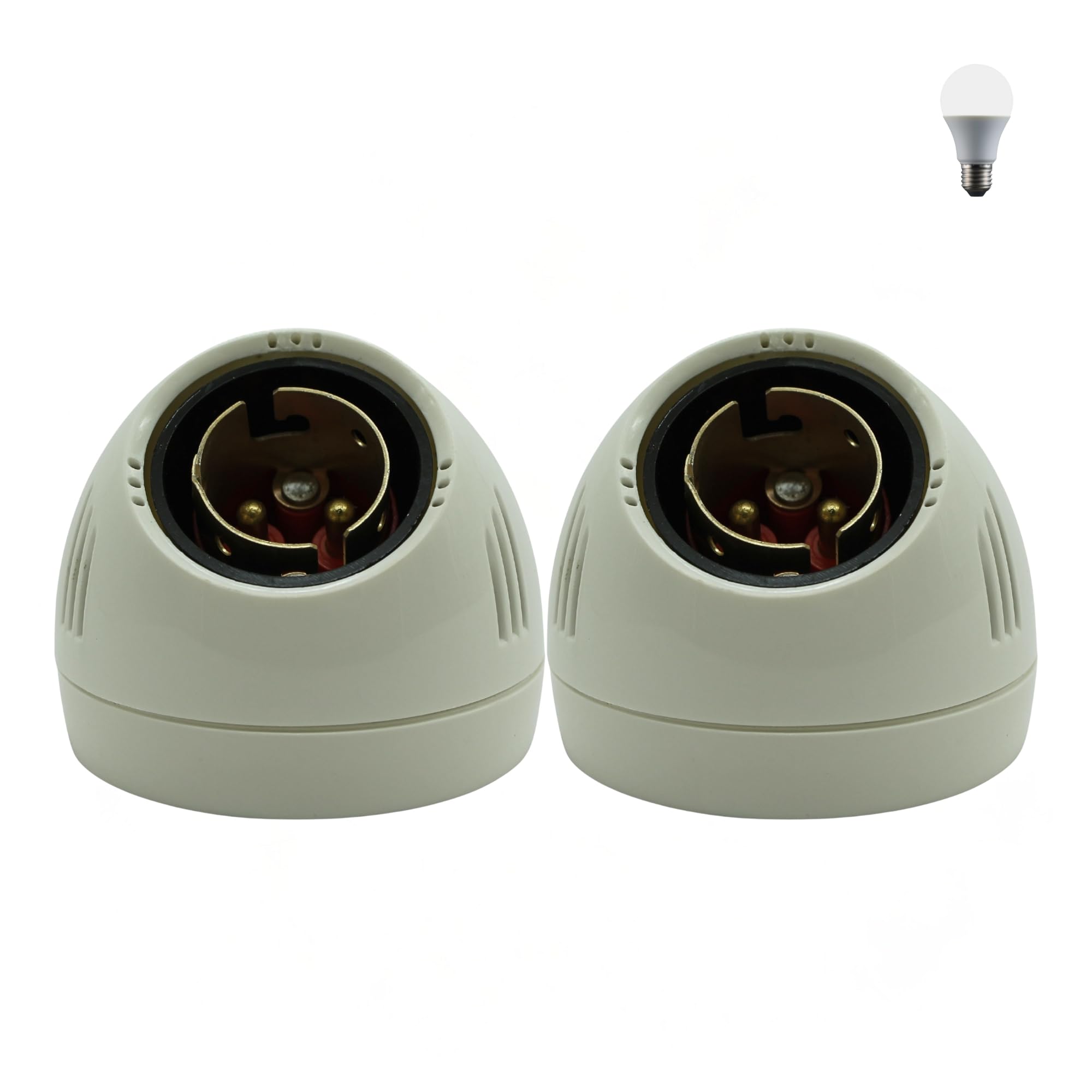 GM Angle Holder (Pack of 2) for Bulbs, Night Lamps, Inverter Bulbs Durable Electrical Lamp Base for Home & Office-image-23