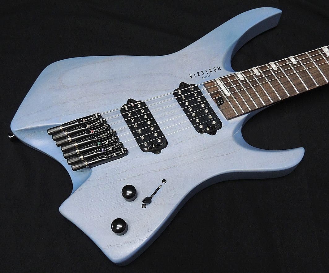 Amazon | VIKSTROM GUITARS VSMH-270 PBL Pale Blue ヴィクストロム