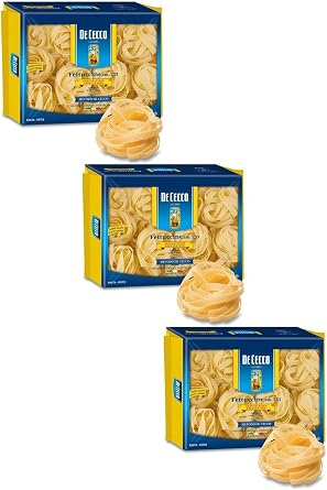 De Cecco Fettuccine Yumurtal  Uzun Makarna, 250 gr x 3 Adet