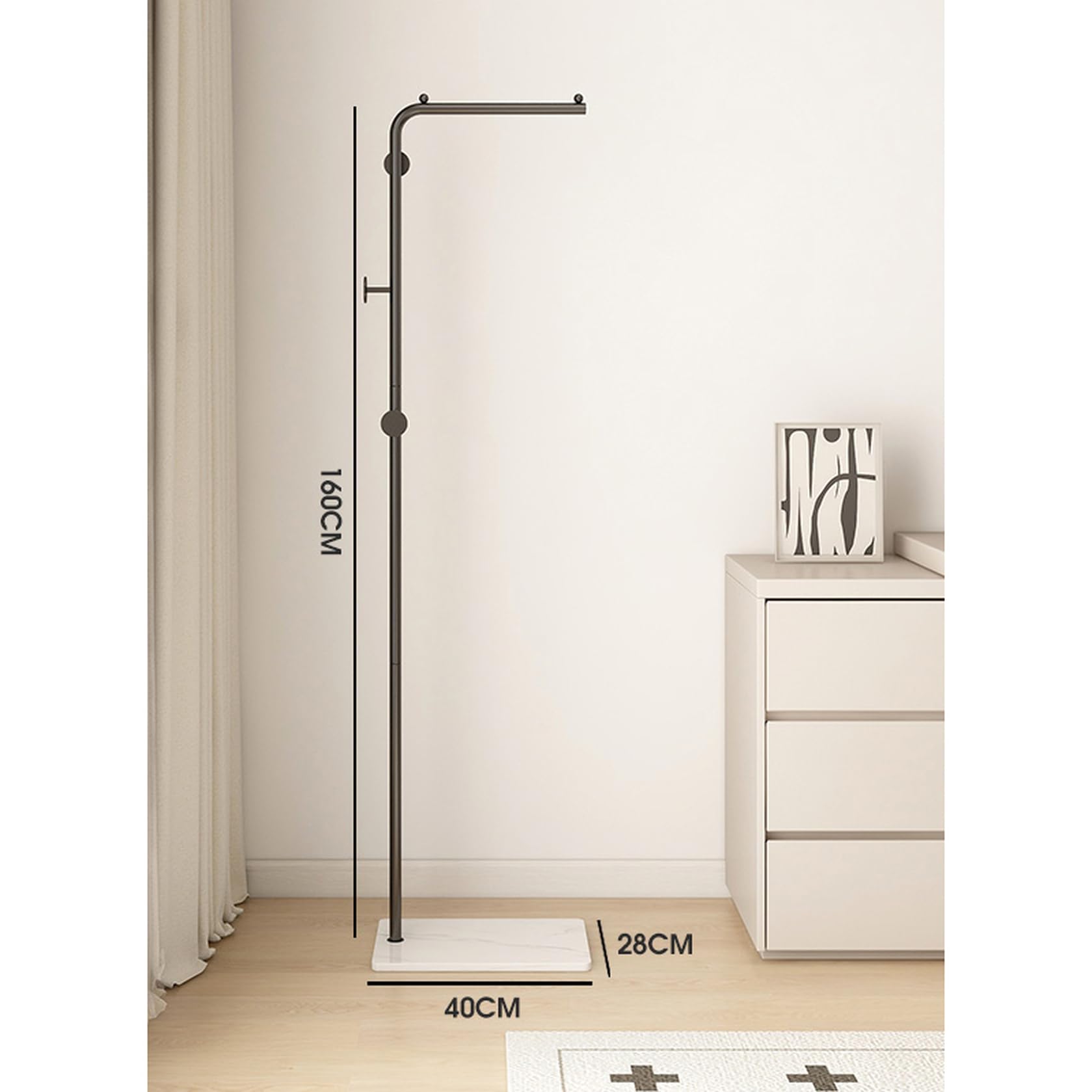 【新品未使用】ハンガーラック スリム 幅60cmx奥行40x高さ160cm Amazon｜[XYJP] 幅40cm スリム ハンガーラック おしゃれ スリム 省